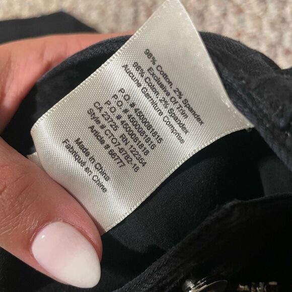 Aritzia Wilfred Free Ashika Carpenter Wide Straight Leg Pants High Waist- Size 2 - Picture 7 of 7